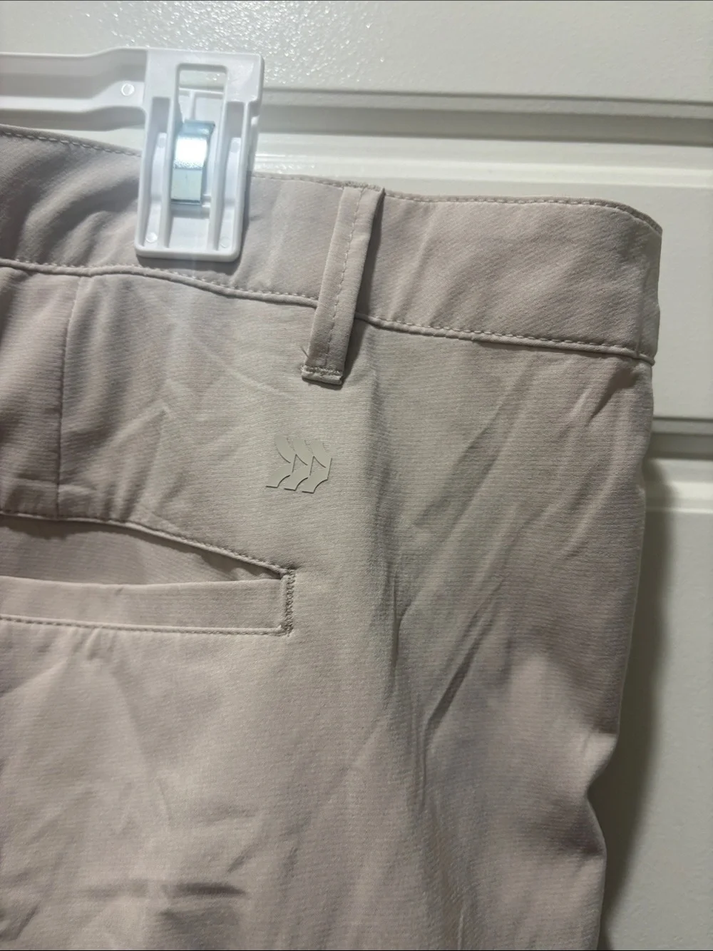 Khaki Cargo Golf Shorts